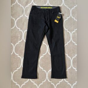 Lee Slim Fit Black Tapered Jeans